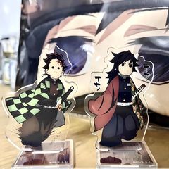 自制抽象立牌鬼灭炭治郎富冈义勇无线城动漫周边二次元亚克力立牌