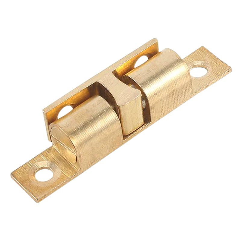 Медные сенсорные бусины утолщенная Чистая медь карта дверь сенсорный Шкаф Дверь шкафа пружинный сенсорный замок дверь шкафа мебель аппаратные аксессуары