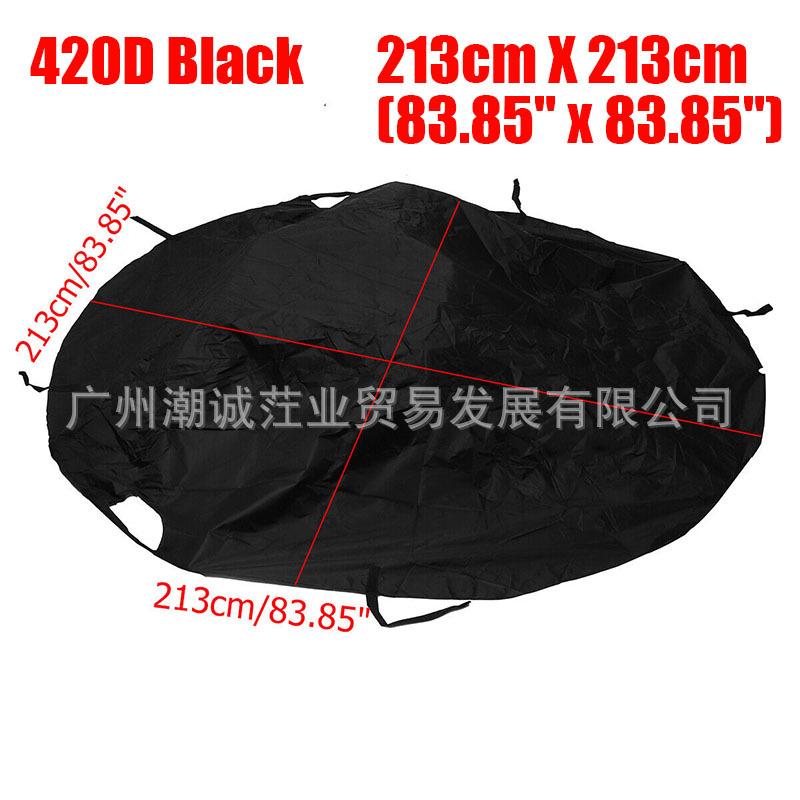 Media Funda para Coche Convertible MX-5 de Tela Oxford Impermeable