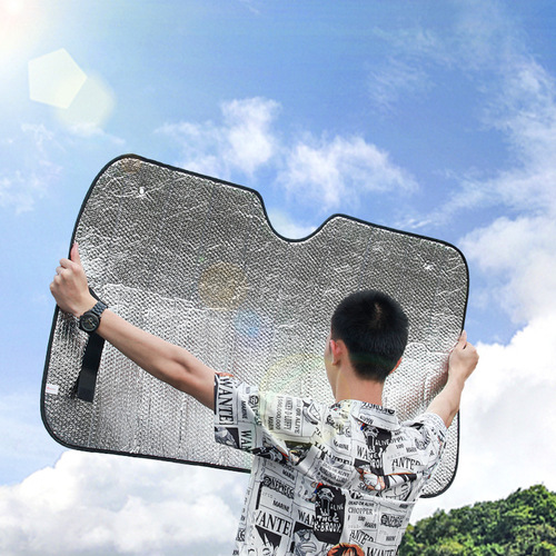 Car sunshade, sun protection, heat insulation, front shield, aluminum foil, heat insulation, sunshade, five-layer thickened sunshade