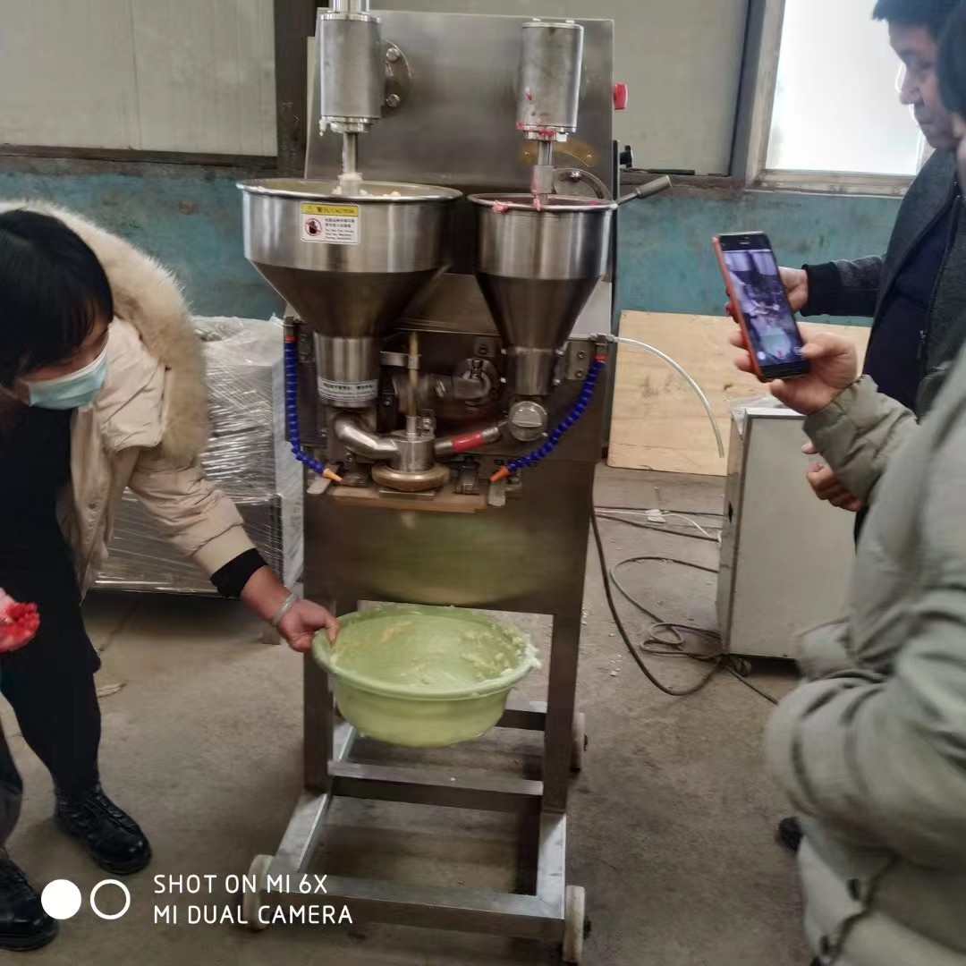 Equipo completo de procesamiento de pelotas de pescado, línea de procesamiento de pelotas de pescado, línea de producción de pelotas de carne automáticas pequeñas