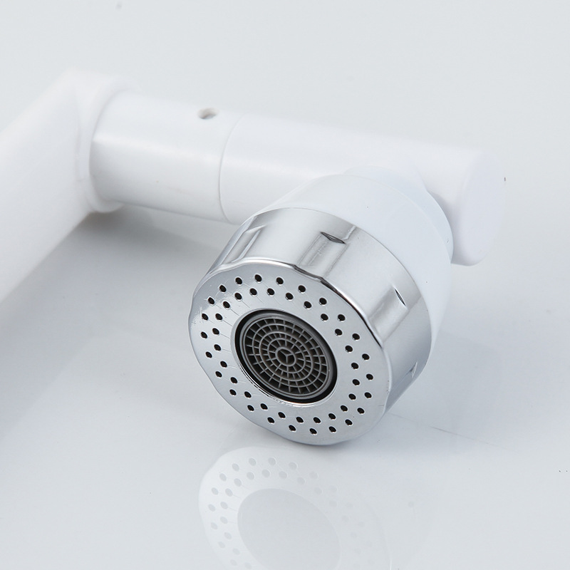 機械臂招財貓塑料水龍頭金潮篷布網菜盆高灣冷熱洗臉盆面盆