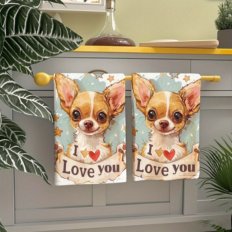 Cross-Border Temu Supply Ultra-Fine Fiber Dachshund Dog Leaf Flower Rabbit Geometric Cat 3D Printed Kitchen Towel Cross-Border Temu Supply Ultra-Fine Fiber Dachshund Dog Leaf Flower Rabbit Geometric Cat 3D Printed Kitchen Towel