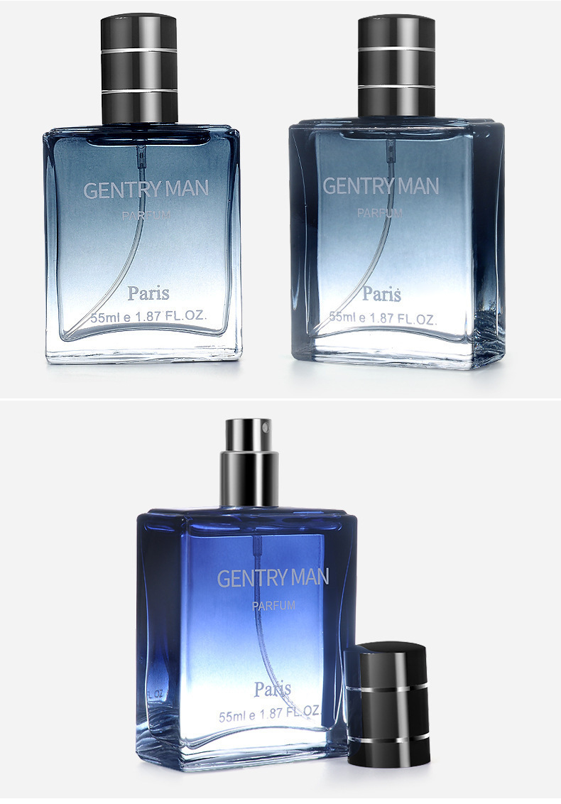 Nuova vendita calda Gentleman Blue Profumo da uomo 55 ml Fragranza a lunga durata Sapore marino Studente Conveniente Piccola folla Fragranza Gulong Eau De Toilette_voghion.com