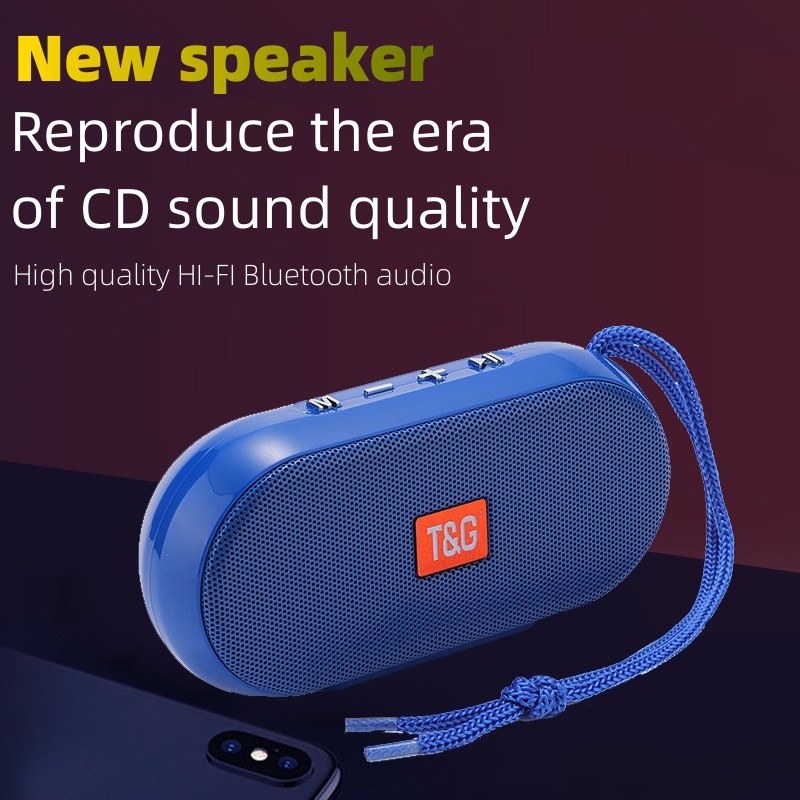 TG179 tarjeta portátil a prueba de agua al aire libre de alta calidad de sonido USB llamada de voz transmisión de señal altavoz Bluetooth