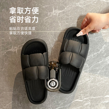 ID3L浴室拖鞋挂架壁挂式免打孔鞋托架卫生间置物架伸缩沥水鞋子收