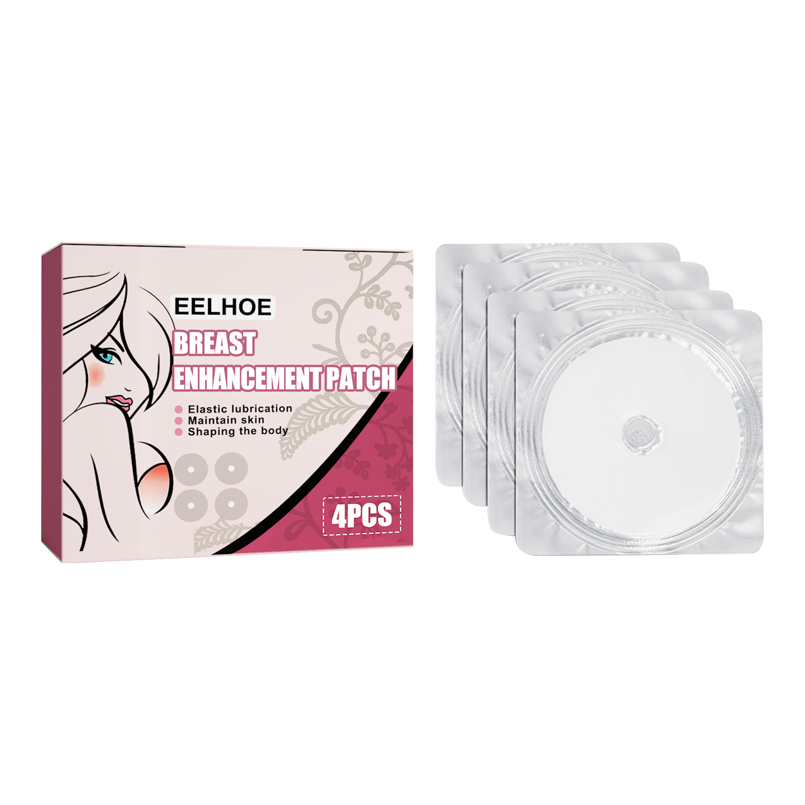 Breast Collagen EELHOE Protein Anti Sagging, Gathering, Firming, and Charming Care Patch_voghion.com