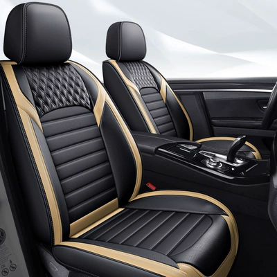 leather perforated breathable four seasons – Universal seat cover