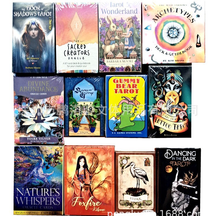 2021 Oracle Tarot Tarot English Board Games Oracle cards Top Board Games 300