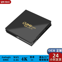 �羳Q96 MAX S905�C픺� Android 11 4K�W�j�ҕ��2.4GWiFi TVBOX