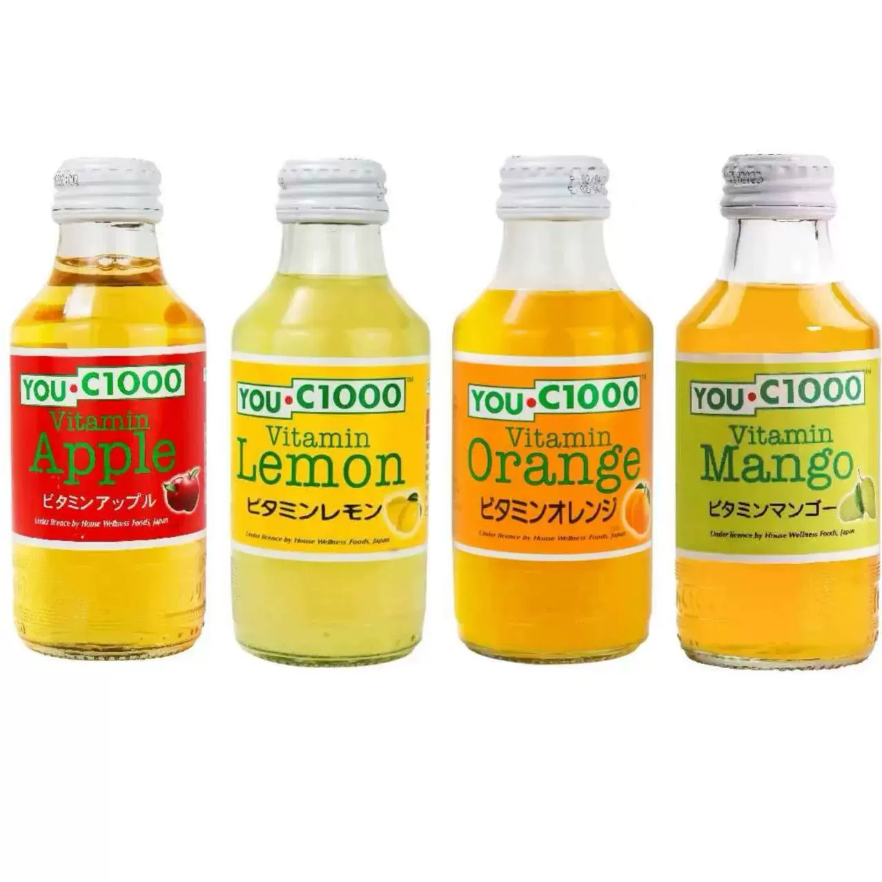 Импортировано из Индонезии YOU C1000 сок лимона сок апельсина сок манго витамин С газированный напиток газированная вода популярные закуски