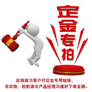 定金专拍链接定制打样