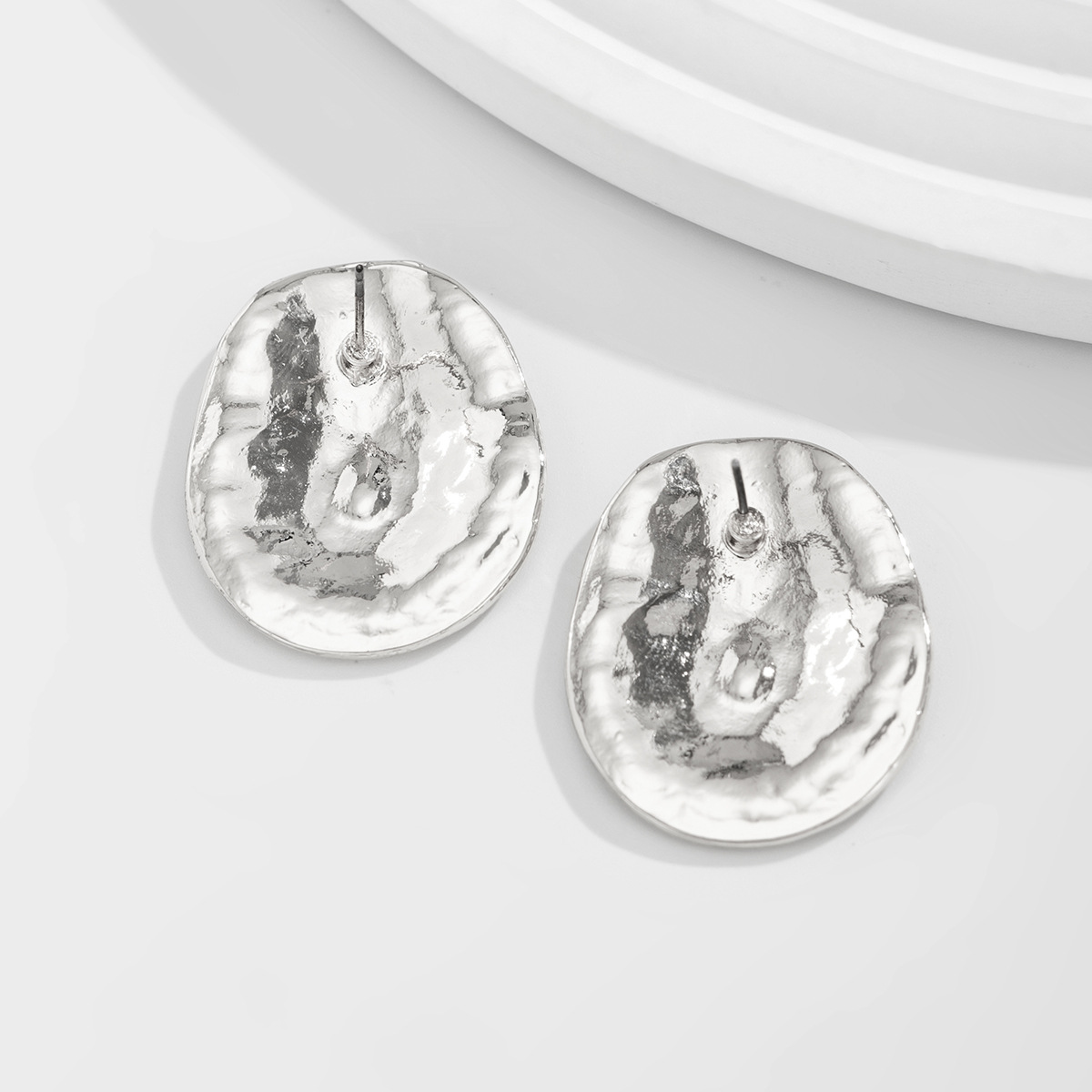 12g Weight Steel needle Ear Needle Material Drop Earrings, Ear Studs Classification 1 Pair Quantity Party, Street Occasion Alloy Material Geometric Pattern Women's Gender Polished Finish Plating Design Exaggerated, Punk Style 1 Pair Exaggerated Punk Geometric Plating Alloy Drop Earrings Ear Studs 49