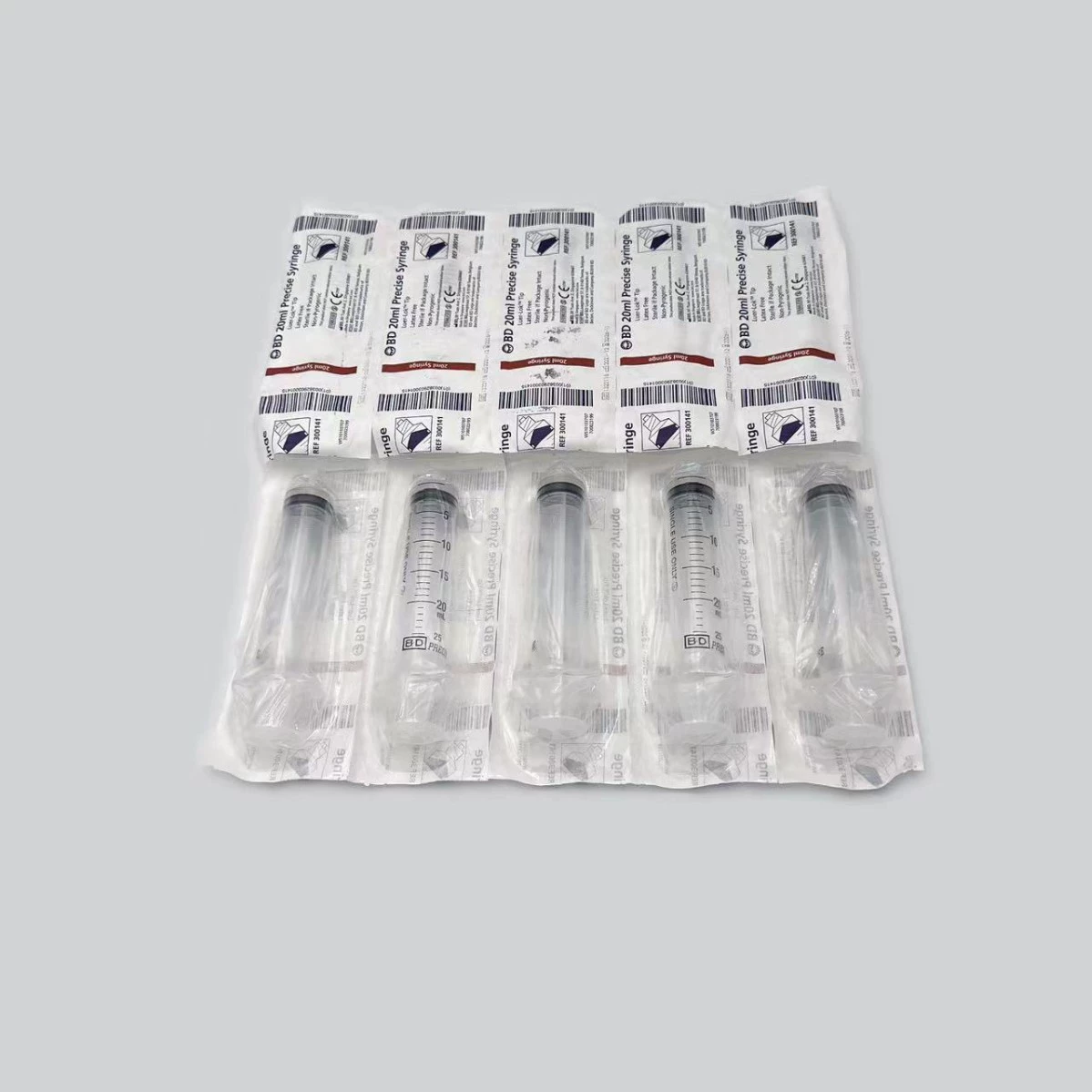 Импортированный из США шприц BD300141, 20 мл, с винтовой крышкой, для хроматографии, специально для научных исследований.