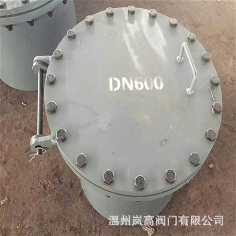 工业体专用 人孔 垂直吊盖人孔 不锈钢材质 法兰连接 DN800