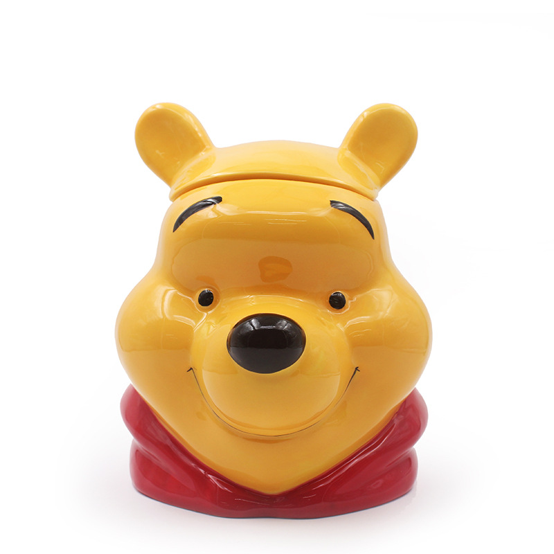 Winnie the Pooh almacenamiento tarjeta de galletas de orejas tarjeta de almacenamiento de gran capacidad de dibujos animados 3D tarjeta Winnie the Pooh