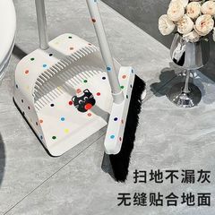 ほうきとちりとりのセット、家庭用床スクレーパー、魔法のほうき、高品質のアーティファクト、掃除用ほうきの組み合わせセット