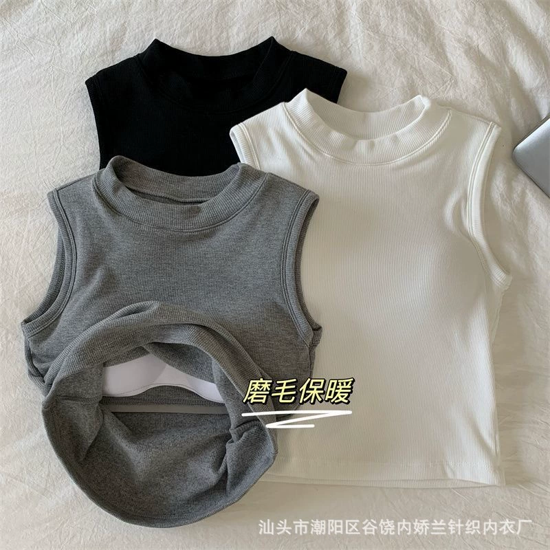 Шлифовальный полувысокий воротник с нагрудным ковриком