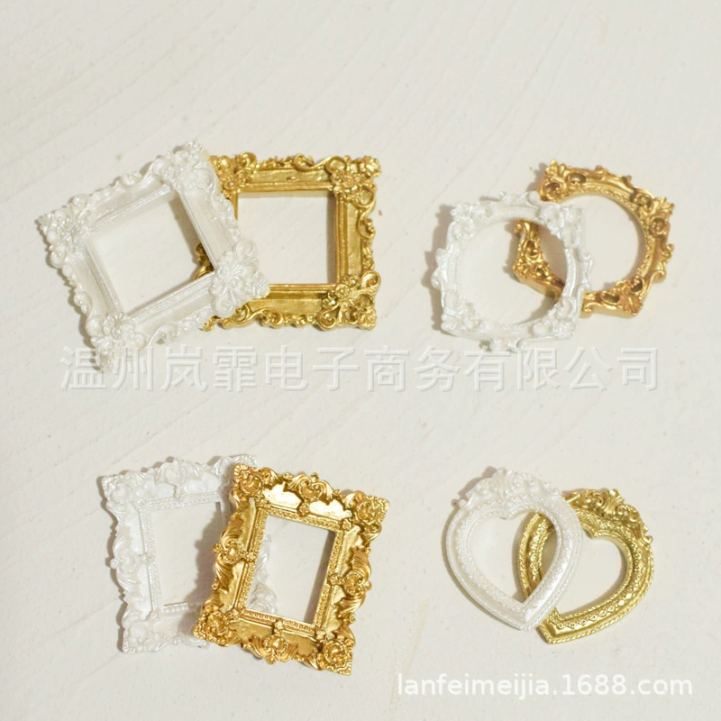 Европейский DIY Чехол для мобильного телефона маленькая фоторамка бар галстук витрина фоторамка съемка ногтей маленькие украшения