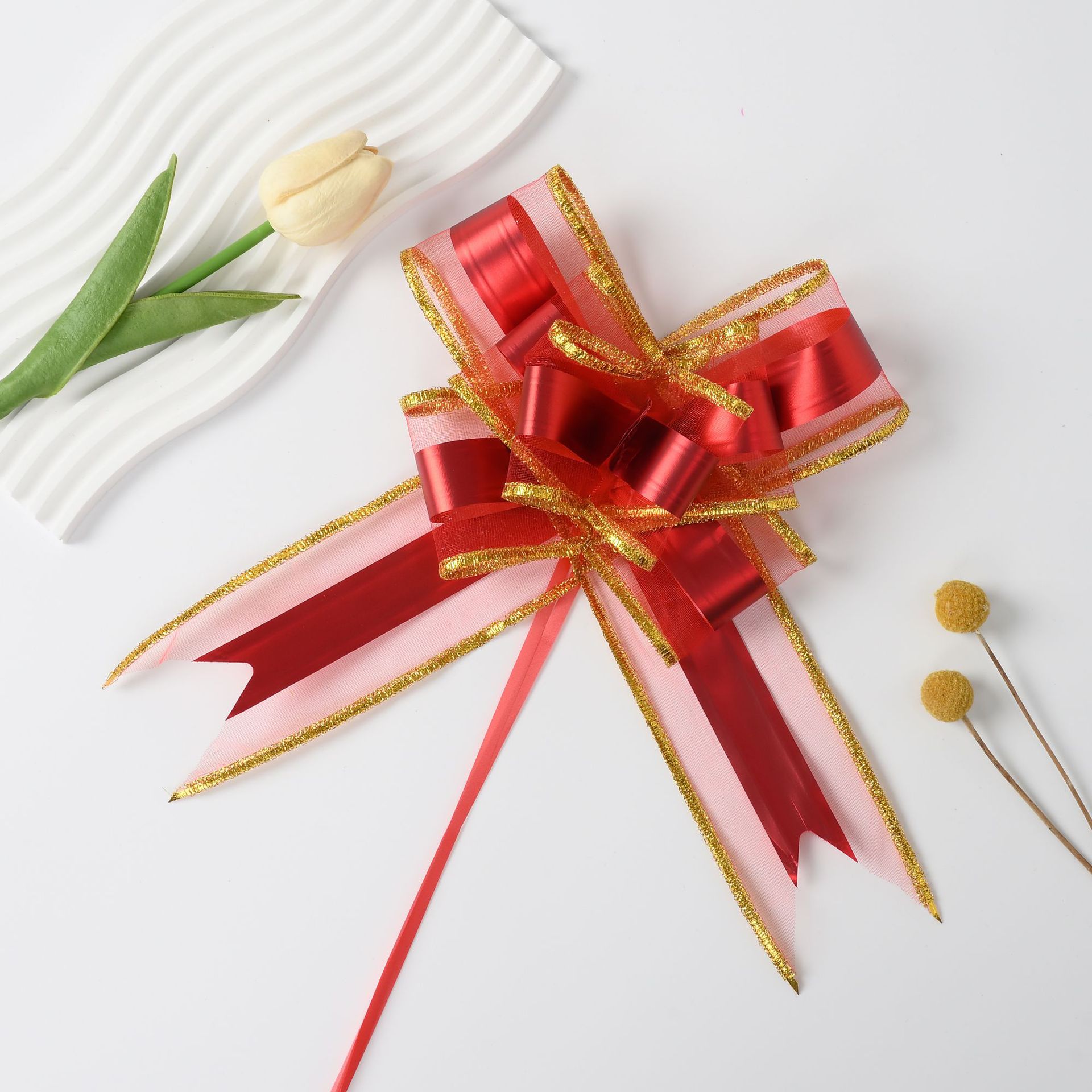 Nuevo copo de seda de fiume mate / suya cinta confesión de 6.4cm arco de mano de flores de diseño de vacaciones de flores de dibujo