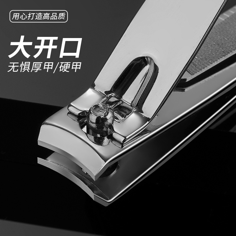 Spot 211 cortaúñas 0818 cortaúñas 602 cortaúñas carbón negro con lima promoción de regalos de fábrica