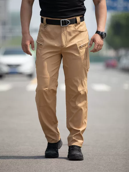Cross-border IX5 tactical pants micro-elastic men's spring and summer camouflage pants overalls autumn composite casual wear-resistant overalls for training