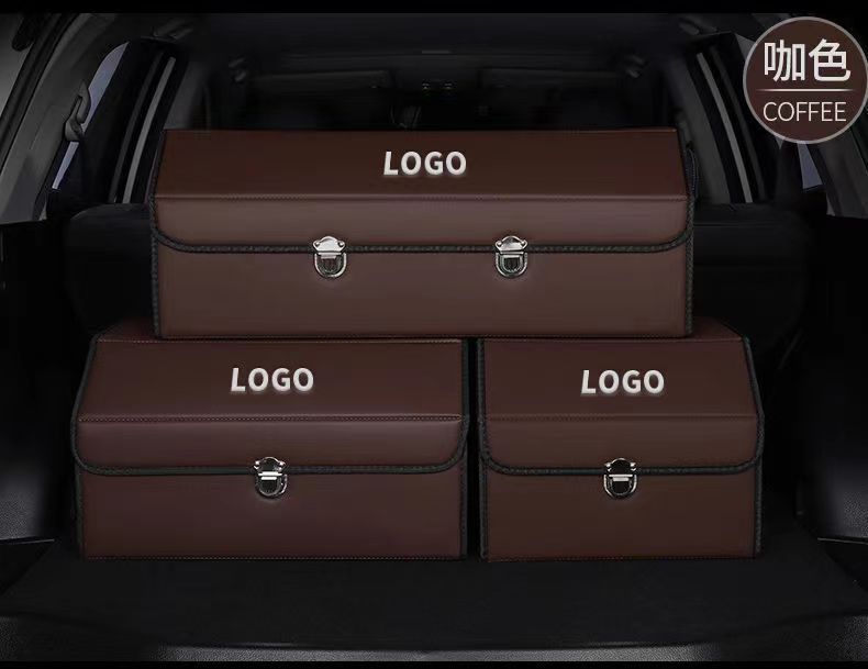 Caja de almacenamiento multifuncional de almacenamiento de maletero de coche transfronterizo caja de almacenamiento de gran capacidad caja de almacenamiento de coche plegable