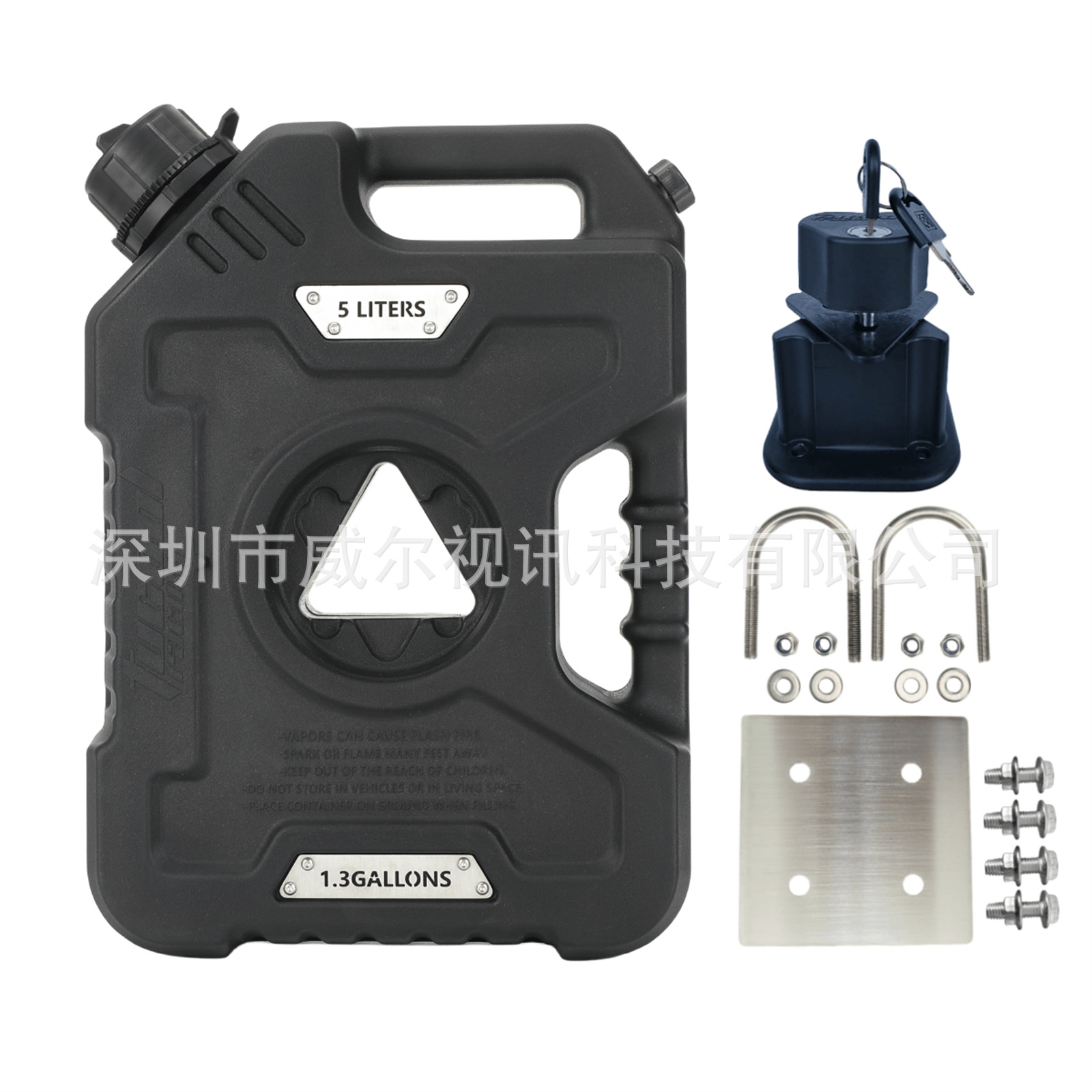 Tucool Racing 5L Motorcycle Fuel Tank Diesel Gasoline Canister Cross-Border Exclusive Supply for Motorcycle Front-Mounted Fuel Tank