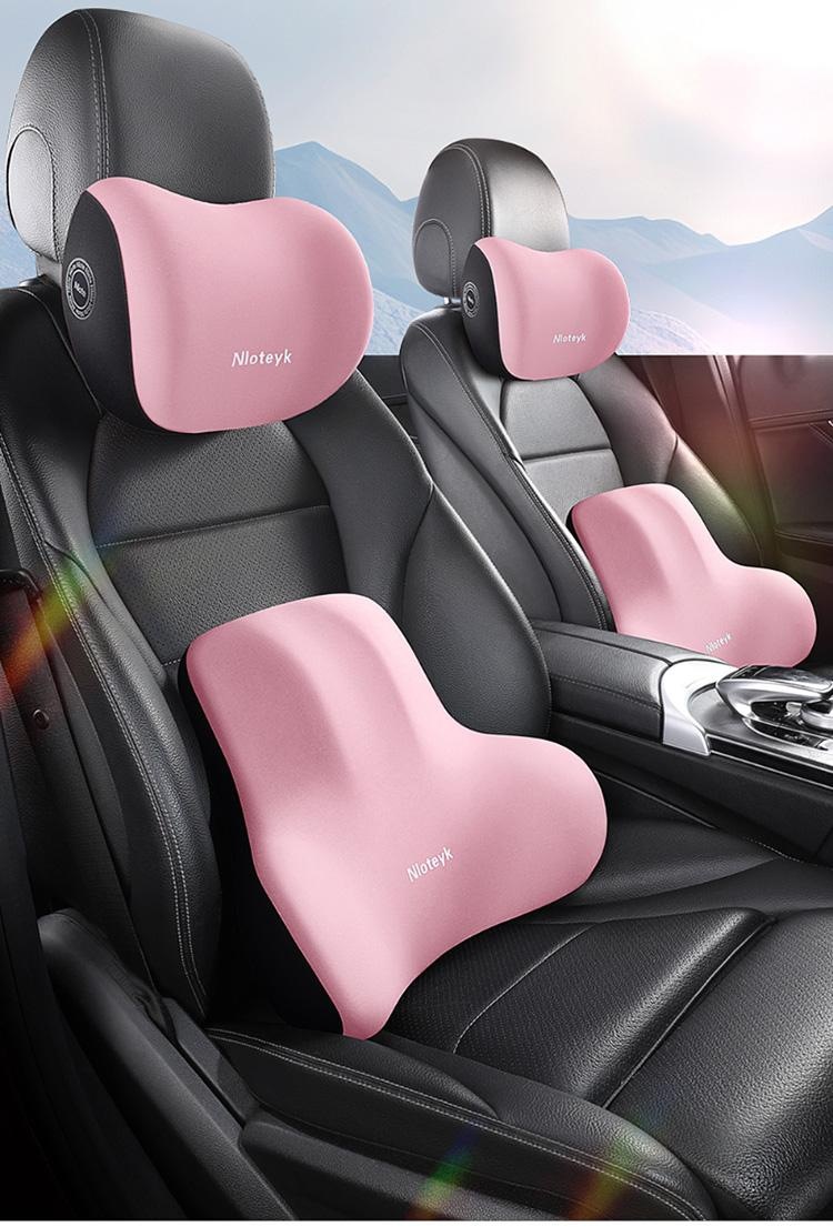 New milk silk memory foam headrest waist support universal simple style four seasons universal