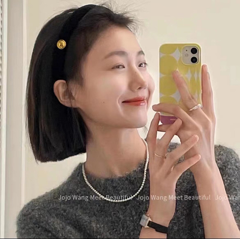 High-grade Gold Standard Hair Hoop for Women Going Out to Wash Face Simple Hair South Korea Hair Hoop Hair Accessories High-grade Gold Standard Hair Hoop for Women Going Out to Wash Face Simple Hair South Korea Hair Hoop Hair Accessories