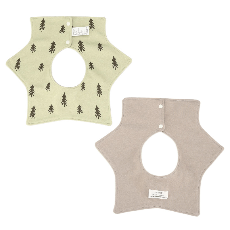 Babero Reversible de Algodón para Bebé Absorbente de 100% Algodón para Bebés image 11
