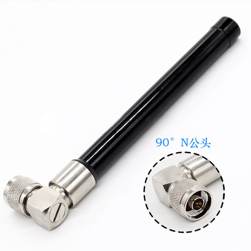 厂家直销 2.4GHz玻璃钢天线 90°N公头户外防水基站天线 22cm