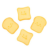 超莱斯 Мультяшная губка для ванны, поролоновое гигиеническое очищающее молочко, увеличенная толщина