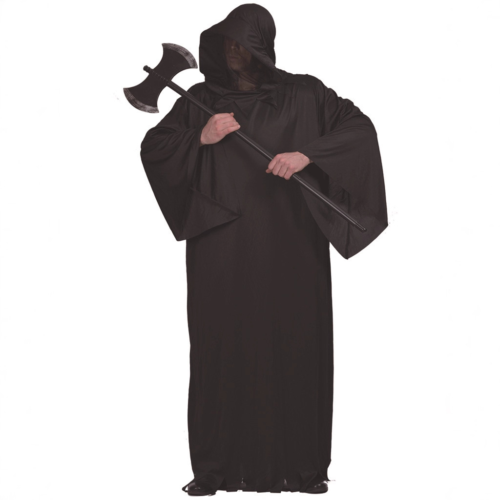 Amazon desea el suministro transfronterizo traje de Halloween traje negro frío Guerrero cospaly apoyos traje