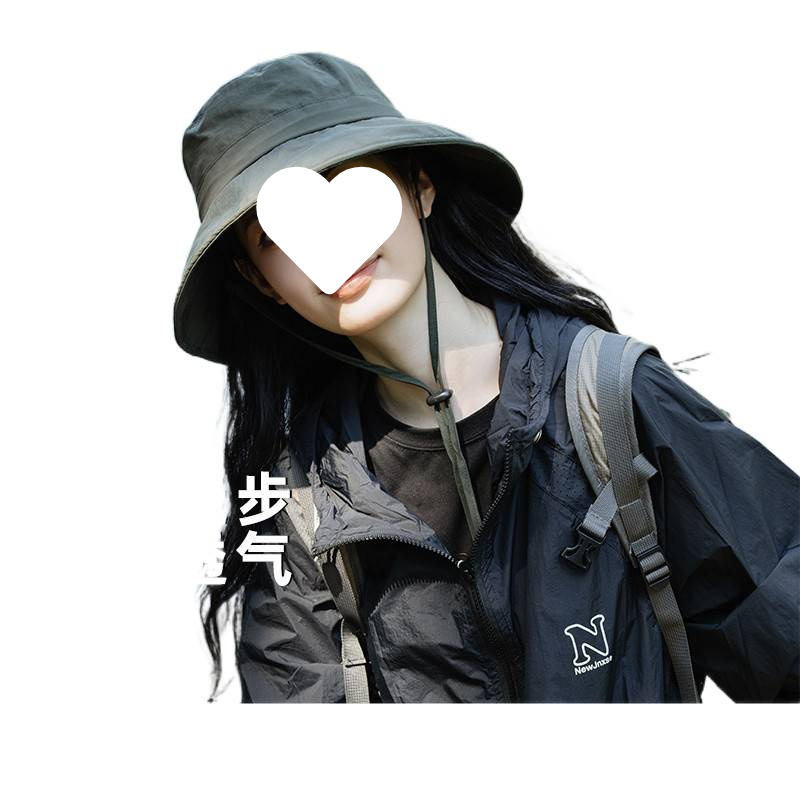 M7S帽子女户外登山帽夏季渔夫帽女防晒遮阳帽防紫外线太|undefined