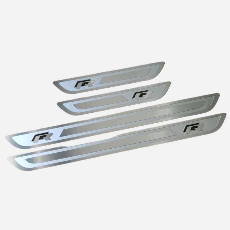 Suitable for Volkswagen Golf 6/Golf 7/7.5/Gti Welcome Pedal Modification R Threshold Strip Decorative Accessories