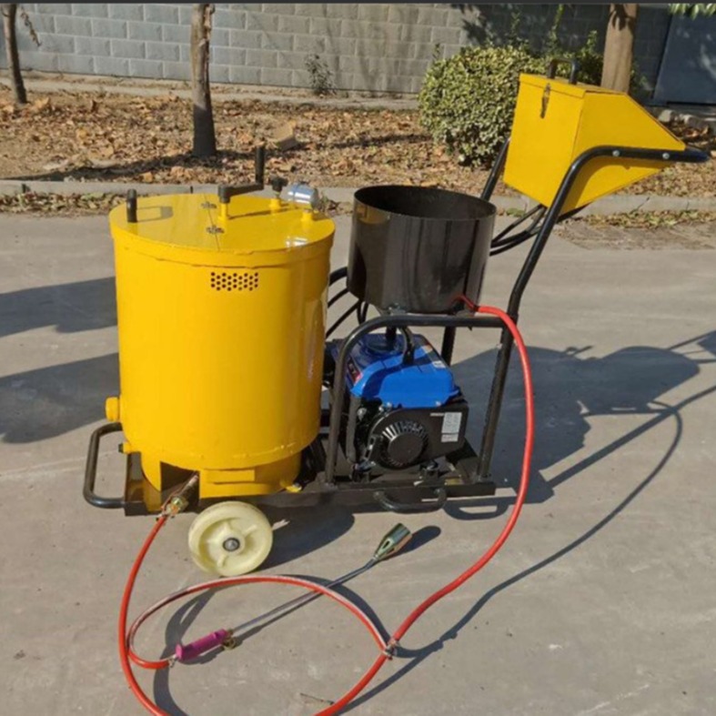 路面养护沥青灌缝机 60升手推式沥青灌缝机 地面裂缝修补填孔机