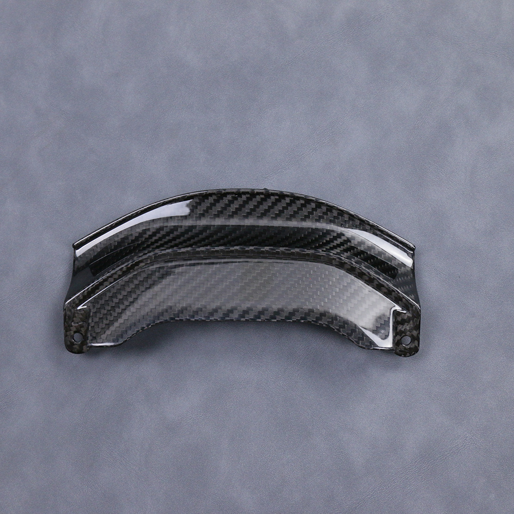 Suitable for CFMOTO spring wind 800NK rhinoceros + motorcycle modified carbon fiber shell rear seat cushion front decorative plate