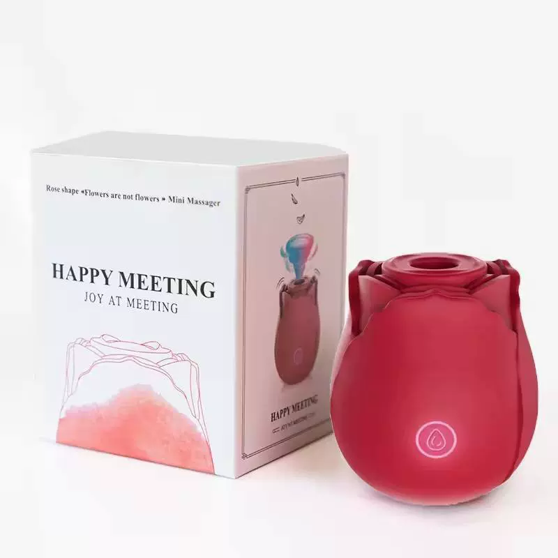 爆款念奴娇玫瑰花相见欢。舌舔玫瑰震动棒女用自慰器成人情趣性爱