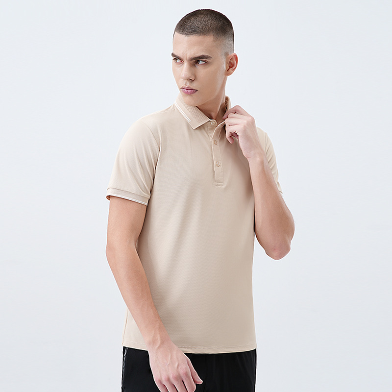 2025 nueva camiseta hombre casual ropa de secado rápido verano al aire libre polo camiseta respirada hombre ropa deportiva de mangas cortas