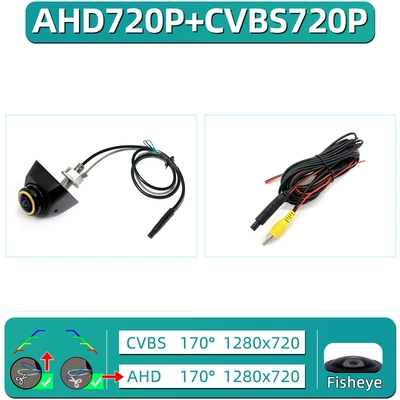 view camera Starlight rear — Vehicle camera - 360-degree-rotation-korean-ahd720p-cut-cvbs-three-control