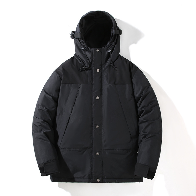 Chaqueta de plumón al por mayor 2023 invierno pato blanco abajo ropa de trabajo chaqueta engrosada chaqueta a prueba de frío ropa de trabajo de los hombres abajo chaqueta