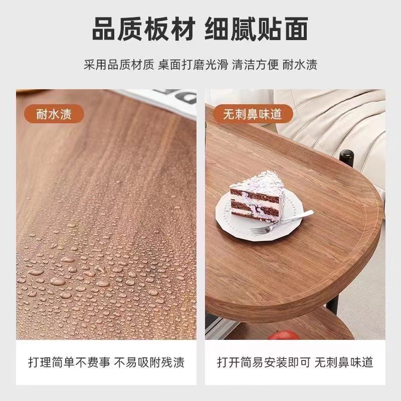 Mini mesa de té móvil, carro pequeño, sofá de la sala de estar, mini mesa pequeña, estante con ruedas, carro de comedor nórdico
