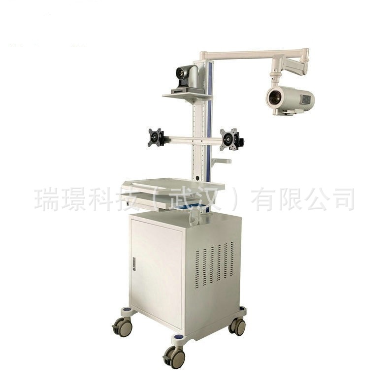 供应远程会诊示教推车 手术室监控录播视频会议推车 云台摄像机推