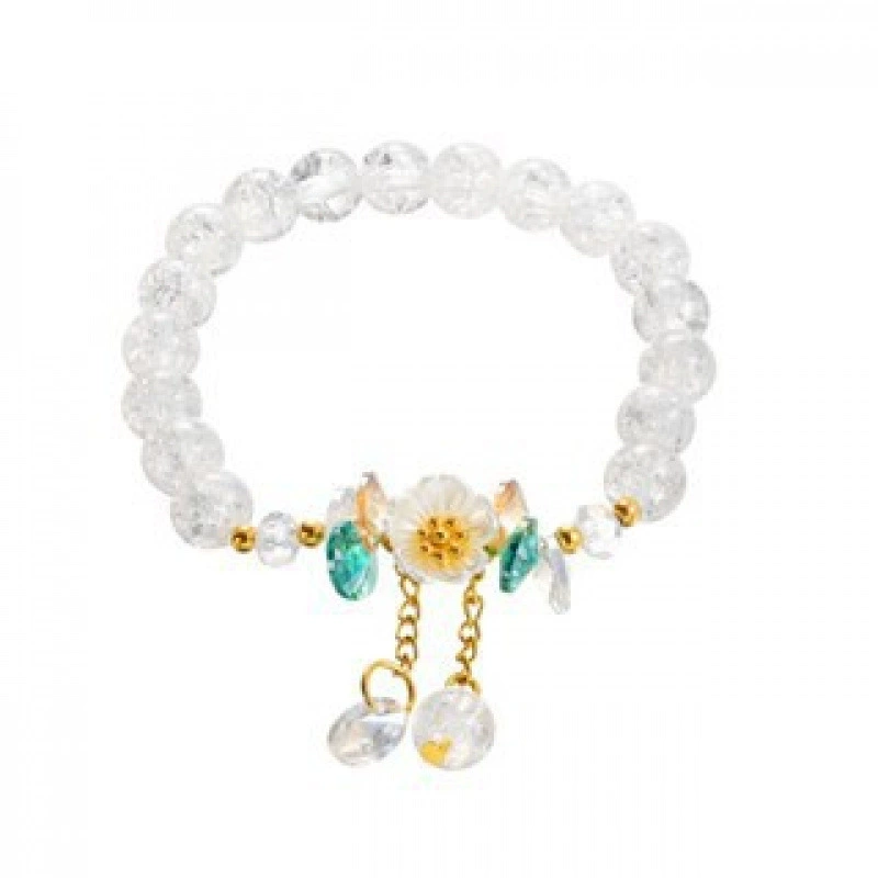 Jingdezhen ceramic bead bracelet, handmade, elastic, gift boxed (OPP)