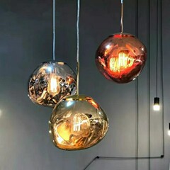 ポストモダン北欧溶岩灯軽豪華創意個性バー電気スタンドレストランコーヒー階段ベッドサイド不規則シャンデリア