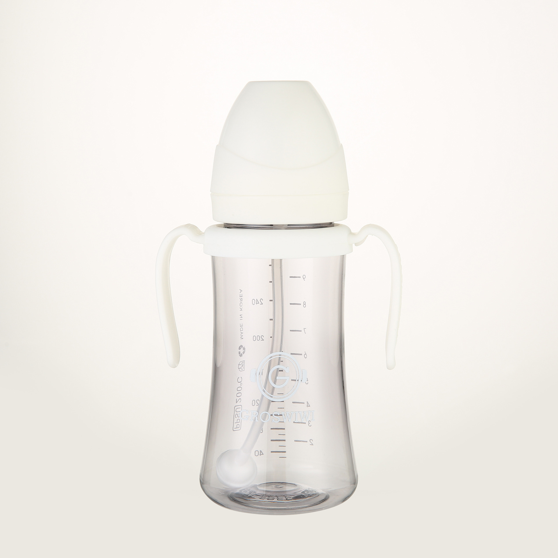 Vaso para bebé PPSU con pajilla anticólicos