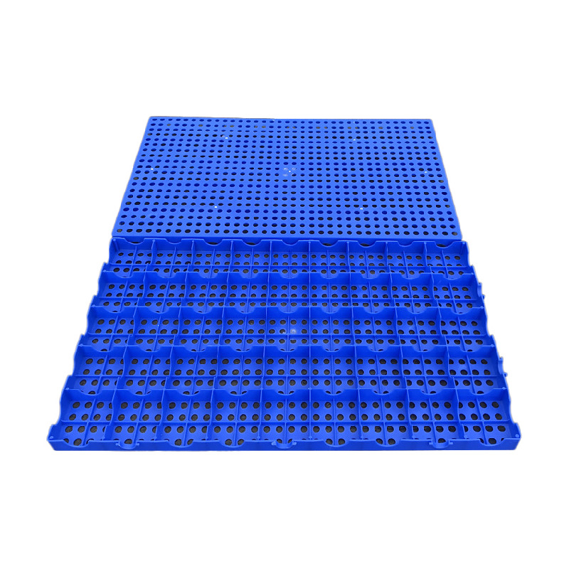 供应江西南昌塑料防潮板塑料仓垫板网格地台板加厚塑料栈板