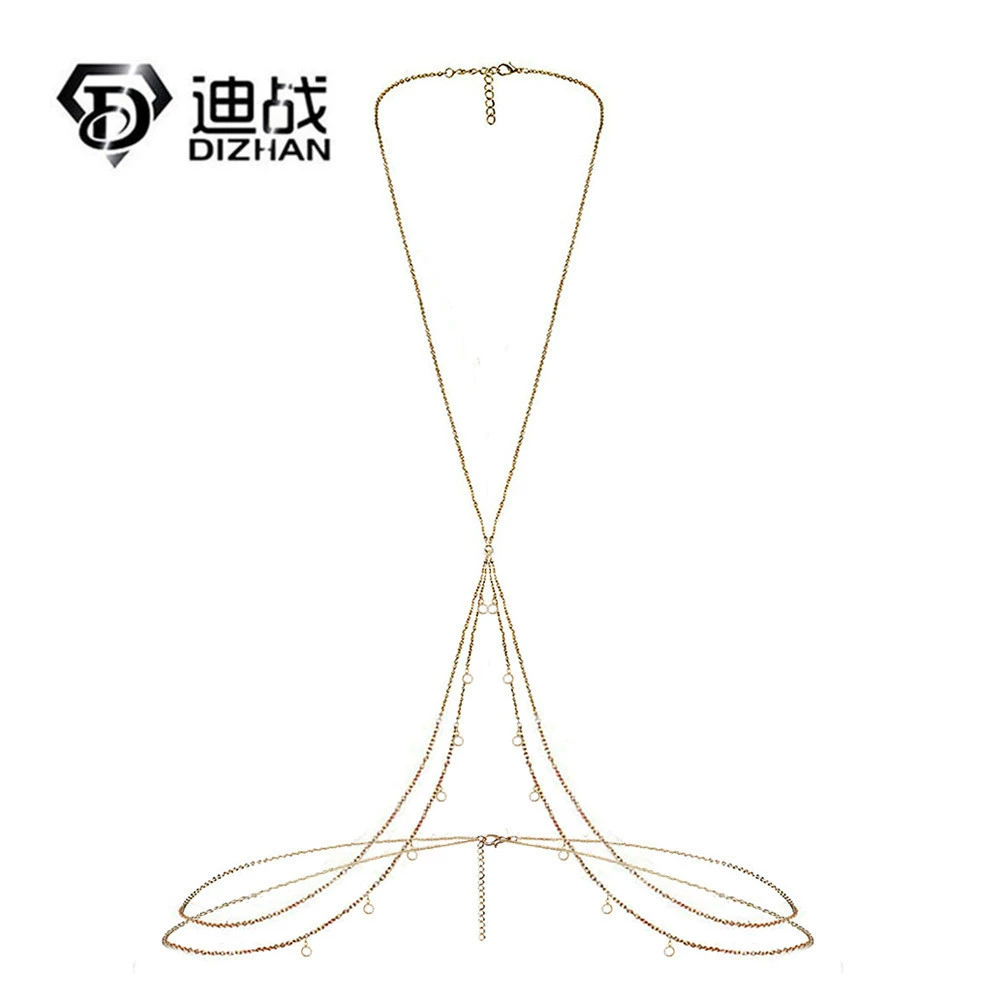 Европейские и американские трансграничные ювелирные изделия, модные сексуальные Кулоны из нержавеющей стали с кристаллами, Пляжная цепочка с кисточками на талии, летние украшения