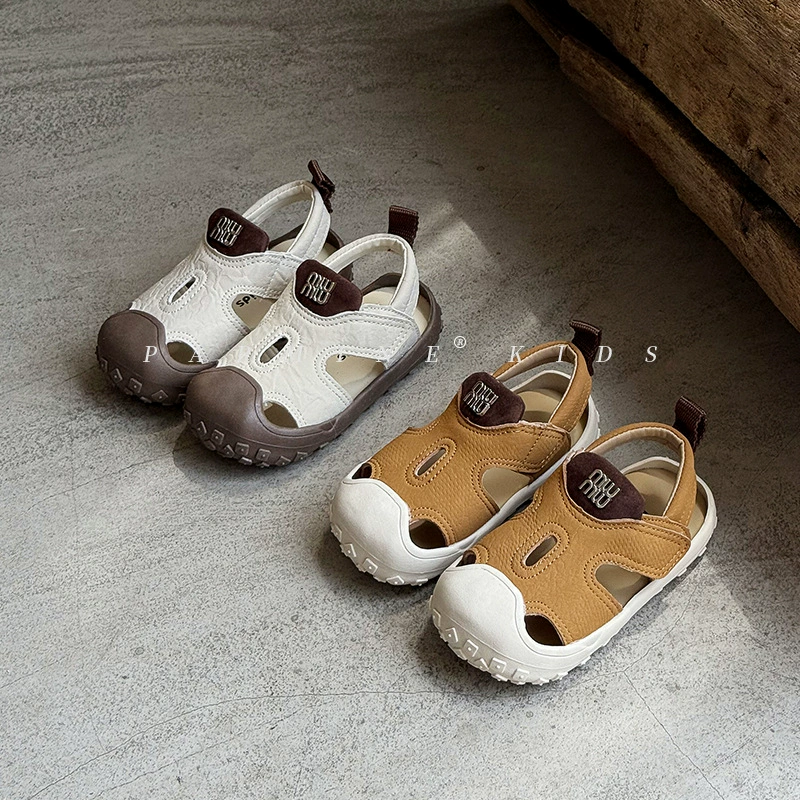 Детские сандалии Baotou анти-удар